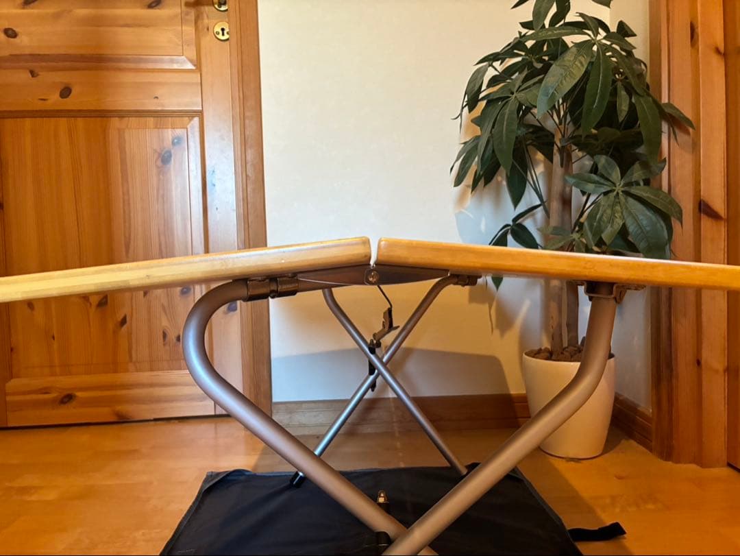 スノーピークワンアクションテーブル バック付き