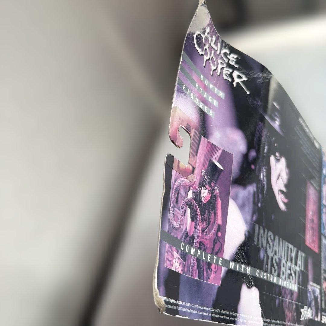 未開封 マクファーレントイズ アリス・クーパー フィギュア スーパーステージ