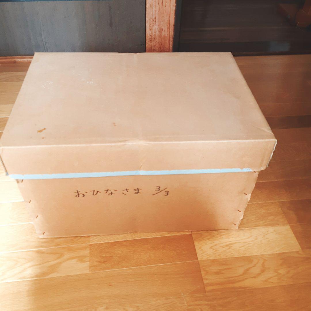 未使用品　高級御雛道具9点セット　35号 木製 雛飾り