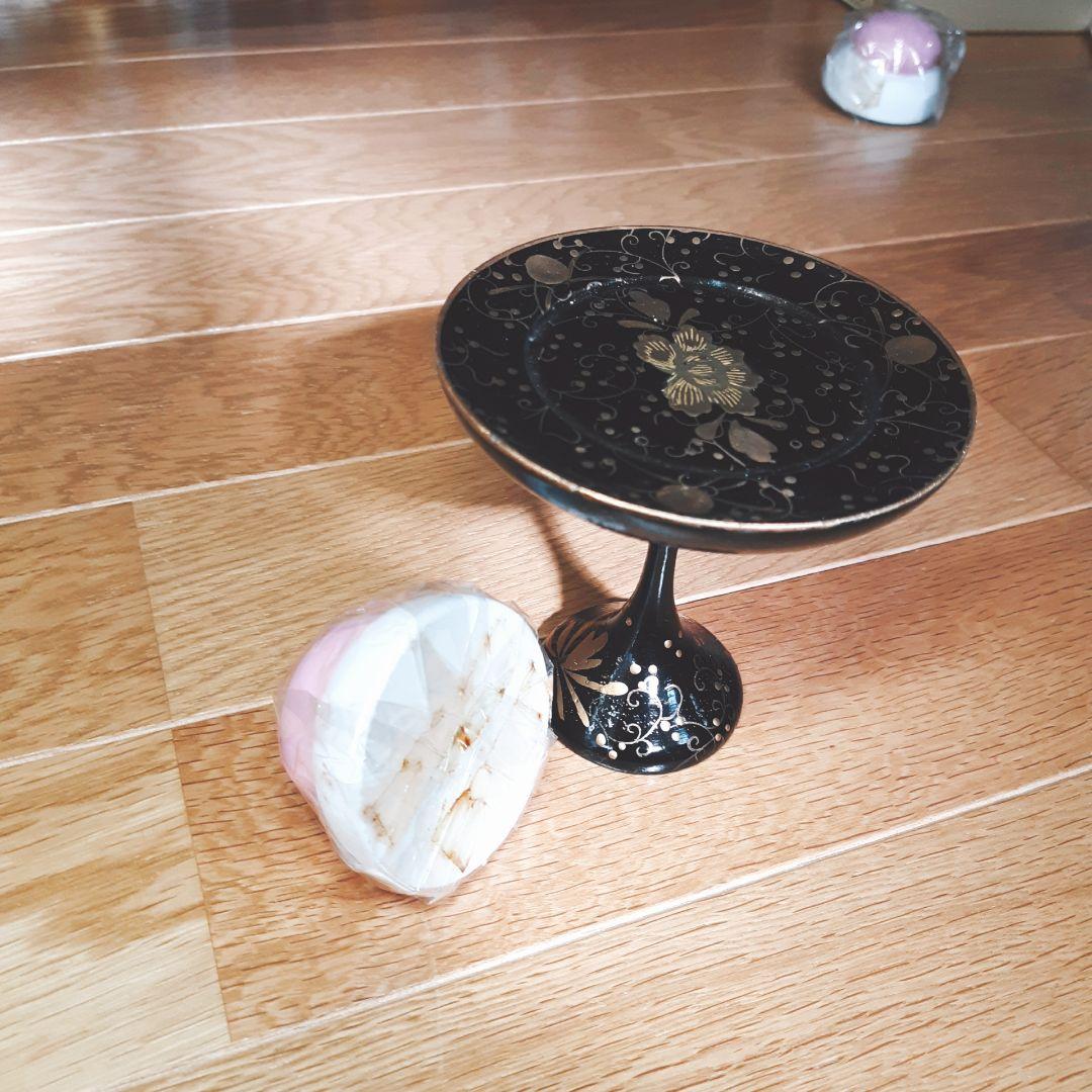 未使用品　高級御雛道具9点セット　35号 木製 雛飾り