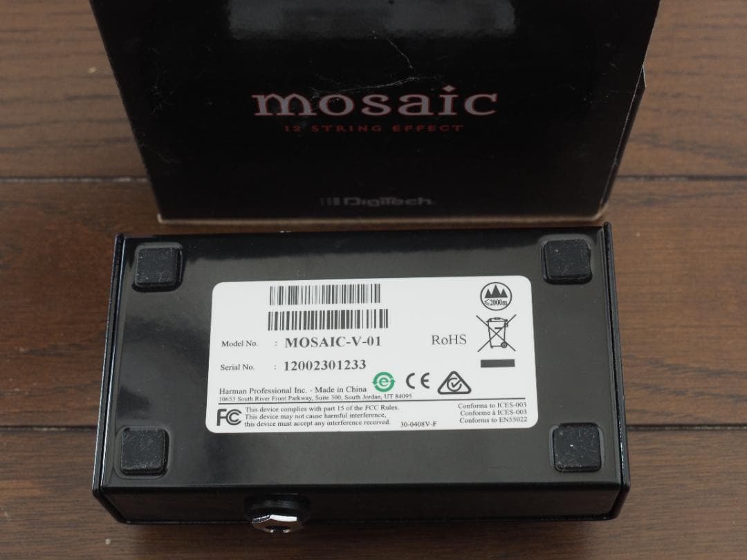 【美品・ワンオーナー】DigiTech Mosaic（12弦シミュレーター）