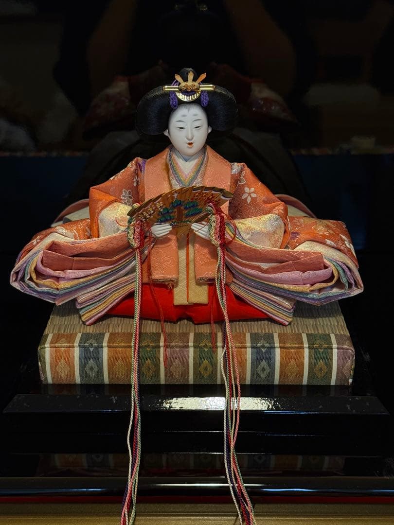 雛祭り 雛人形一式 手袋・毛ばたき・保証書 セット