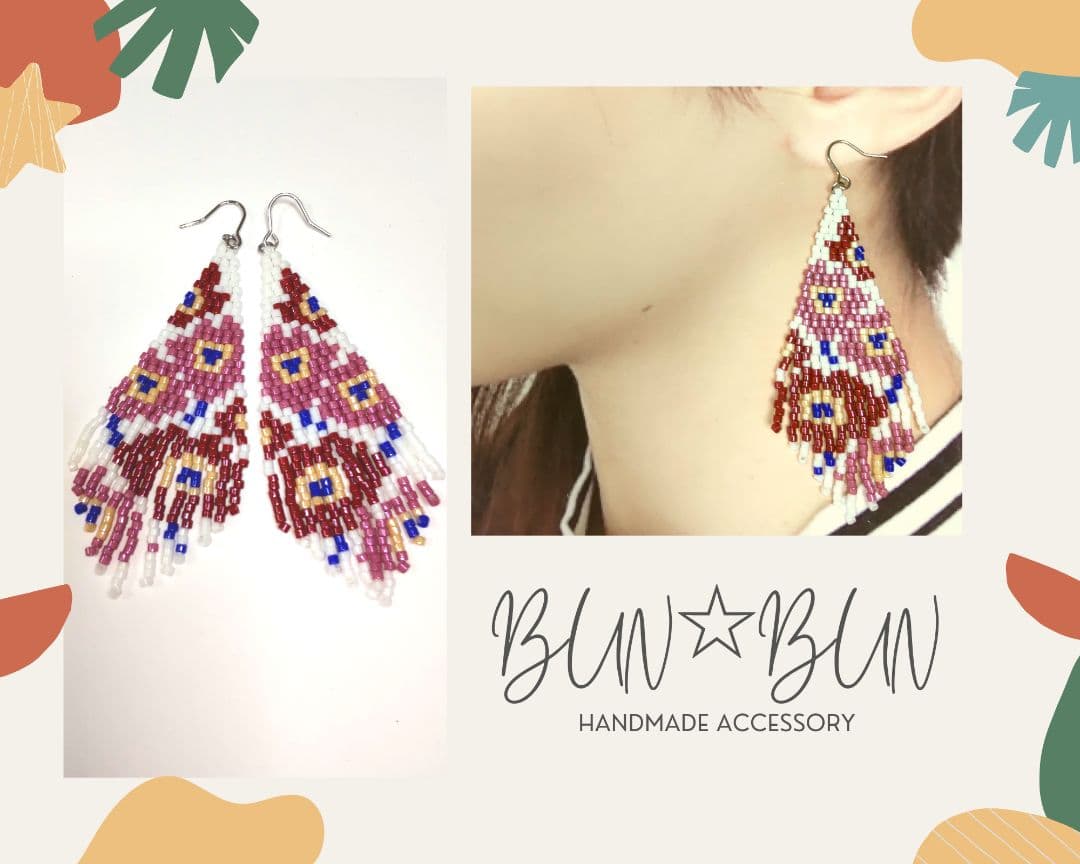 あーもんど♡☆デリカビーズピアス12点