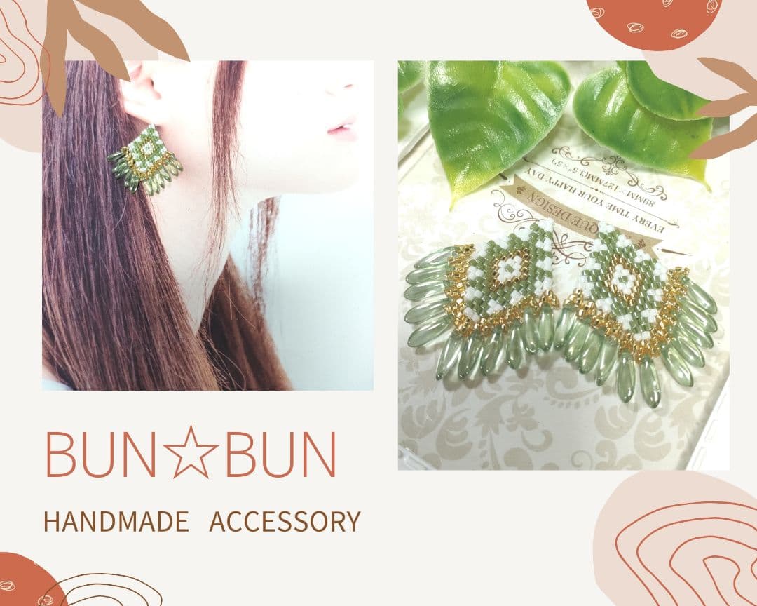 あーもんど♡☆デリカビーズピアス12点