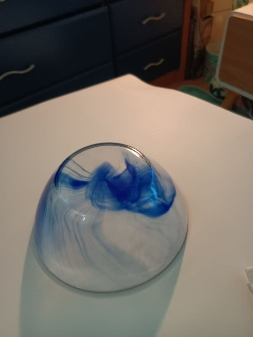 【ベネチアンガラス】　ムラノガラス　ボウル　インテリア　置物　工芸硝子