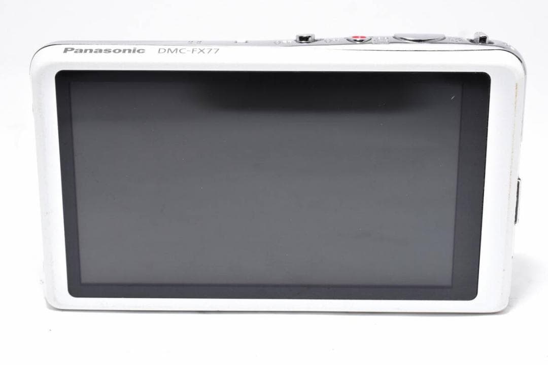 美品　Panasonic LUMIX DMC-FX77 ホワイト ＃A412