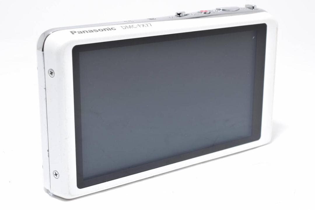 美品　Panasonic LUMIX DMC-FX77 ホワイト ＃A412