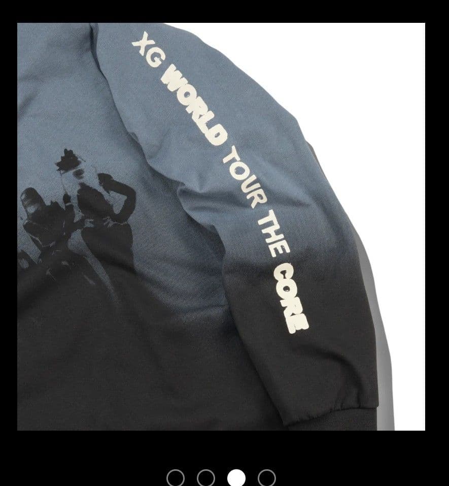 【新品未使用(手元有】XG THE CORE ロングスリーブT GRAY XXL