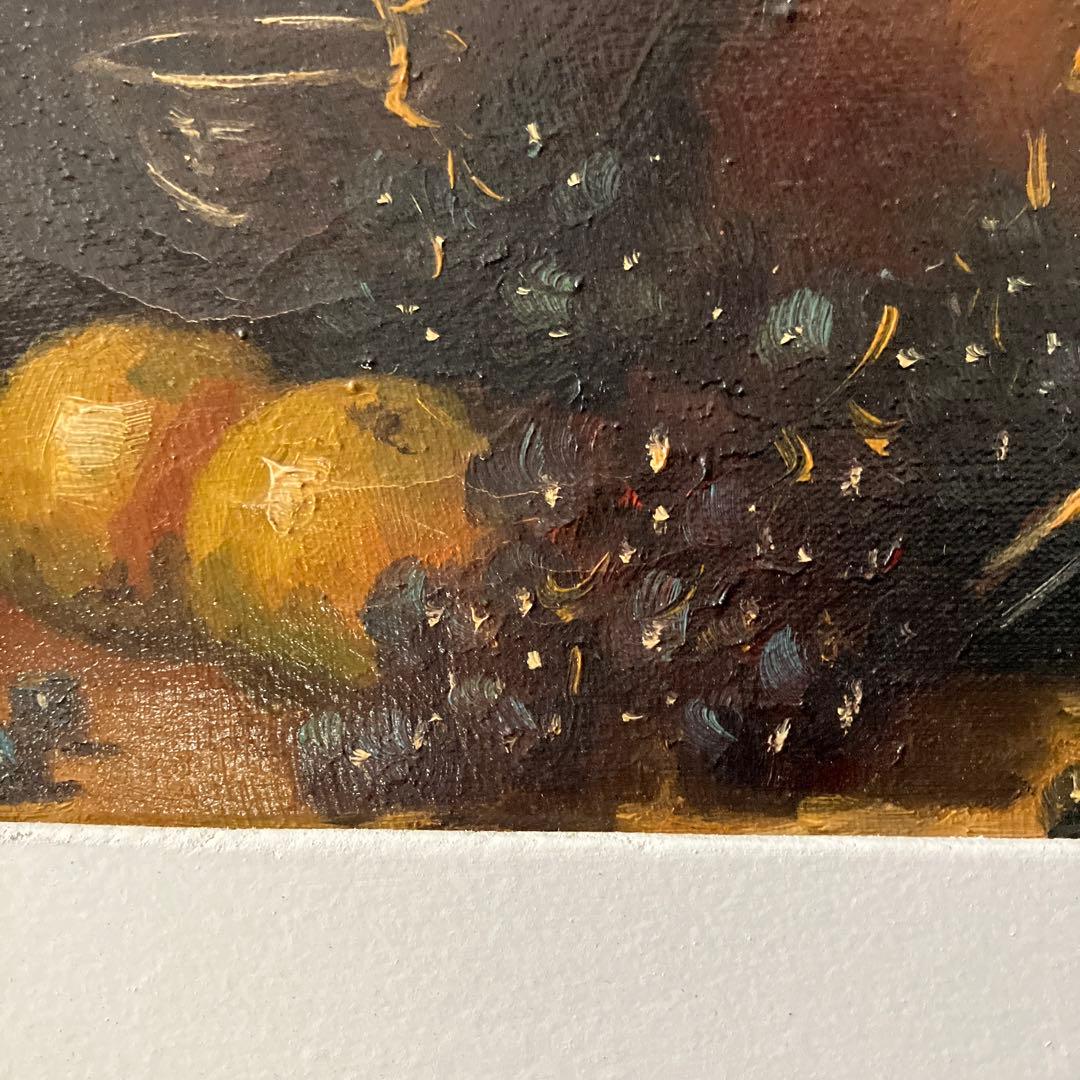 M.A caristina 静物画　油絵