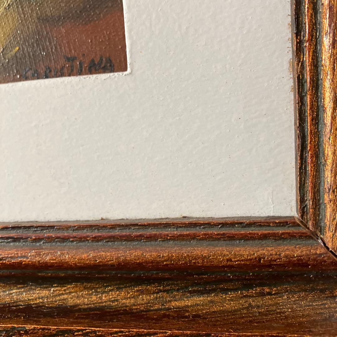 M.A caristina 静物画　油絵