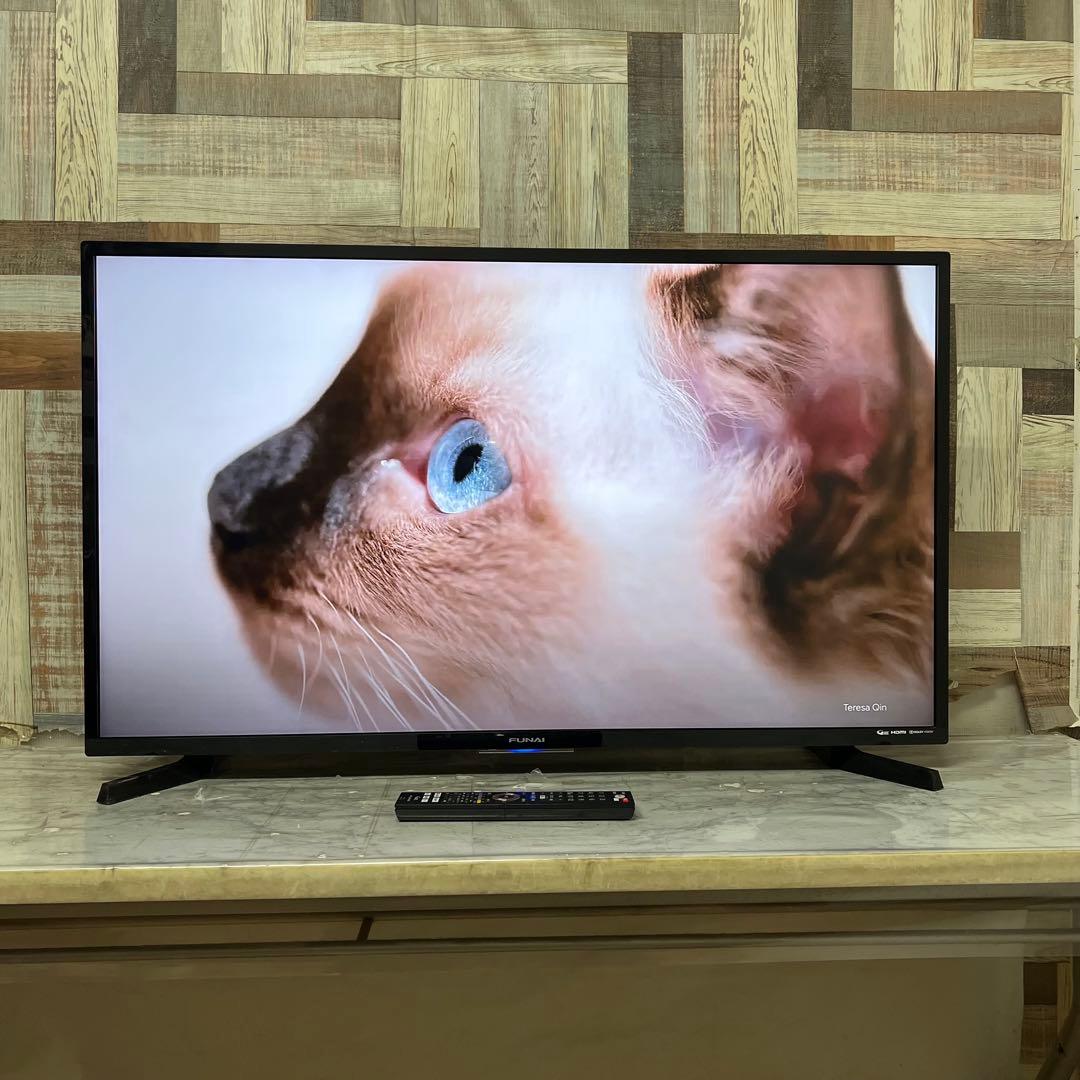 スポーツバカ☆大掃除中 受渡専用FUNAI 43V型4KTV 録画機能付YouT