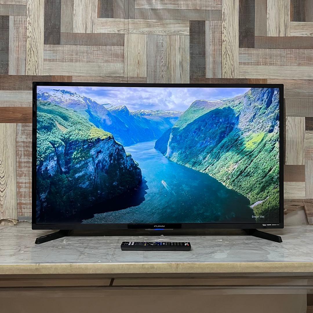 スポーツバカ☆大掃除中 受渡専用FUNAI 43V型4KTV 録画機能付YouT