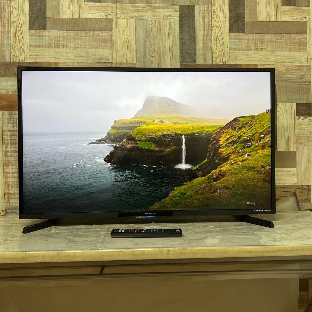 スポーツバカ☆大掃除中 受渡専用FUNAI 43V型4KTV 録画機能付YouT