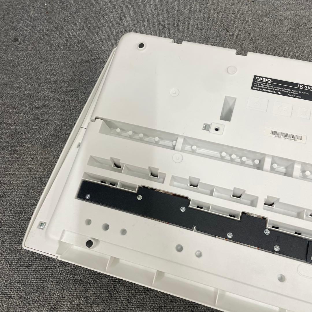 動作品 Casio LK-516 61鍵盤電子キーボード 2019年製