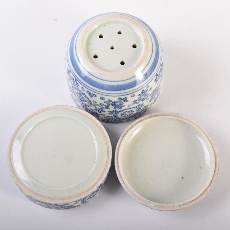 瀬戸焼　古瀬戸　段重　蓋物　3点まとめて　C　7162