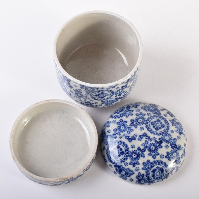 瀬戸焼　古瀬戸　段重　蓋物　3点まとめて　C　7162