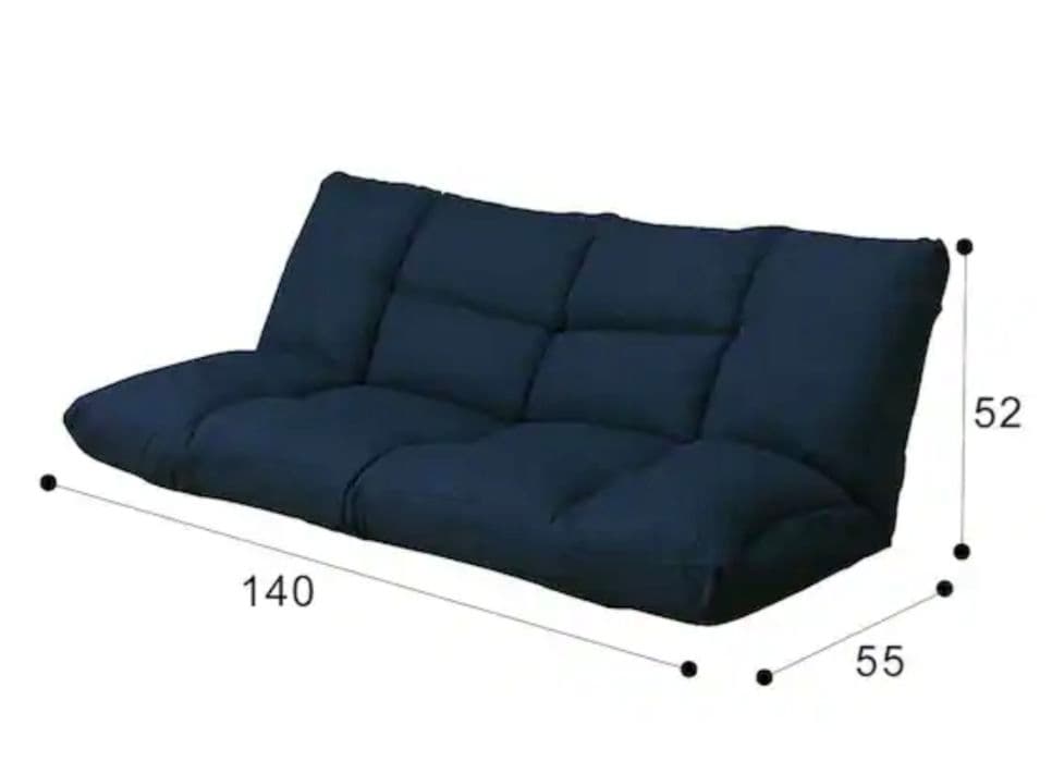 3月24日迄のお取り引き　美品　形が自在に変えられるコンパクトソファ