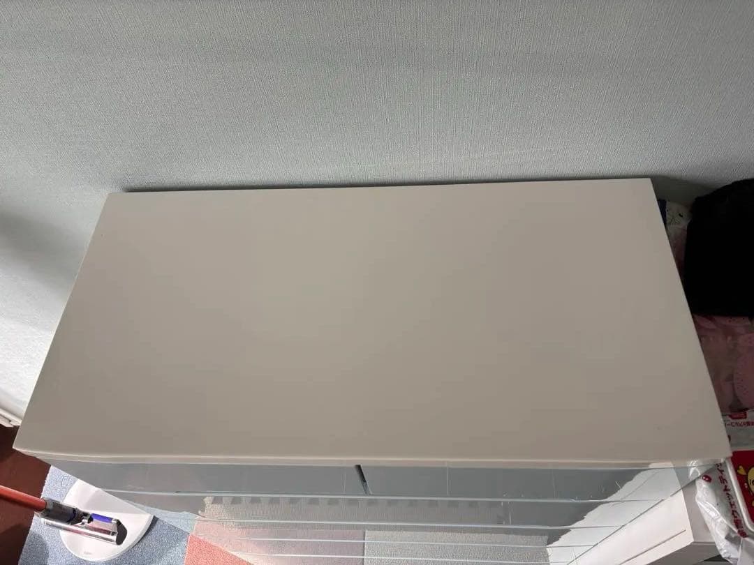 《 引き取り可 》 引き出し 5段 水色 家具 木製 シマホ 島忠 チェスト