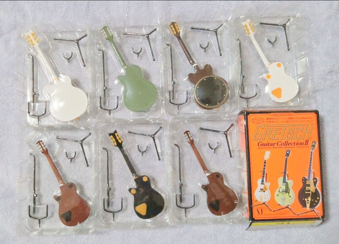 グレッチギターコレクション II 1/8スケールフィギュア ７種類