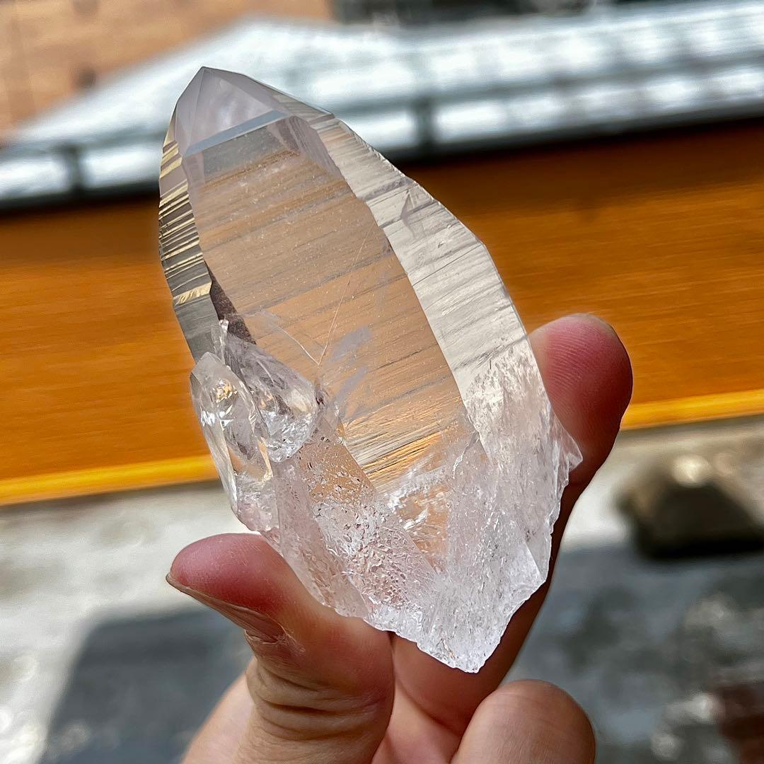 トップクオリティ 透明感やばい　レムリアンシード クリスタル 水晶　10