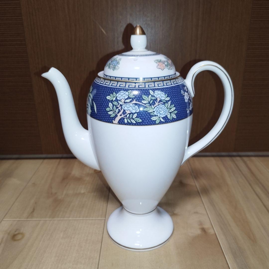 【大量まとめ】ウェッジウッド　ブルーサイアム　カップ&ソーサー ポット プレート