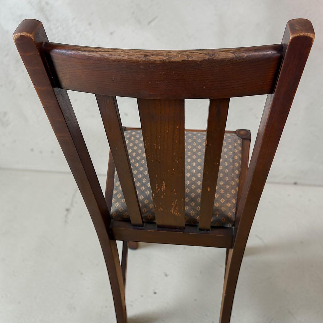 アンティーク チェア 椅子 木製 ブラウン ダイニングチェア レトロ 北欧風