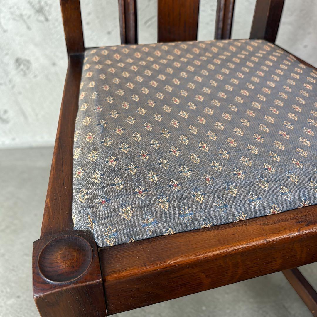 アンティーク チェア 椅子 木製 ブラウン ダイニングチェア レトロ 北欧風