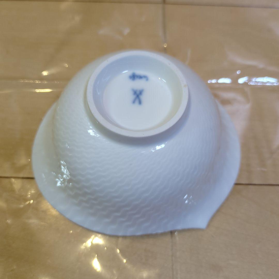 マイセン　波の戯れ　シュガーポット