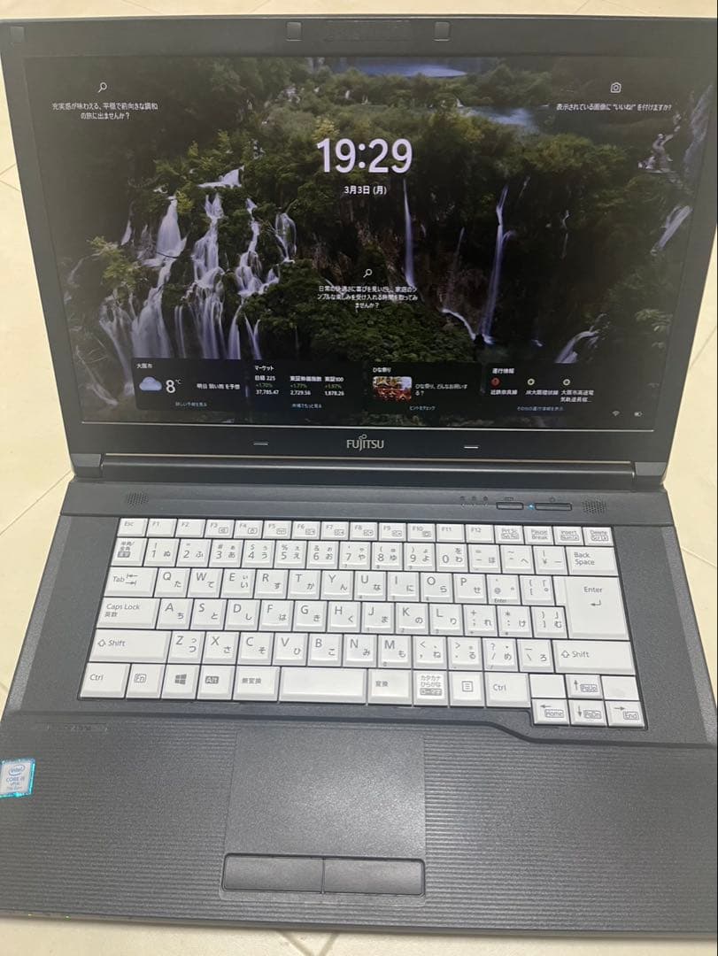 Fujitsu Lifebook ノートPC 日本語配列