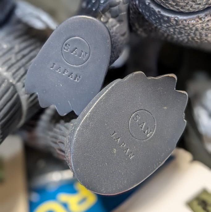 逆襲ゴジラ＆アンギラス（マルサン）ソフビフィギュア２体セット