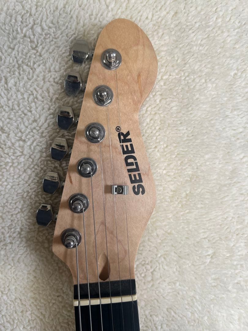 SELDER ストラトキャスターエレキギター　ダークブルー