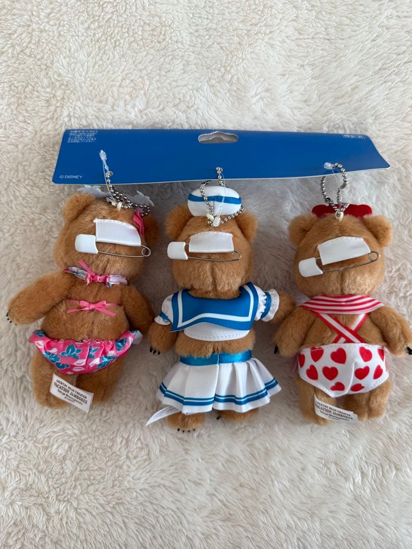 東京ディズニーリゾート カントリーベア キーホルダー 3個セット