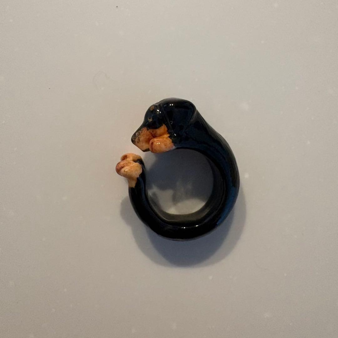 値下げしました　NACH リング ダックスフンドH.P.FRANCE