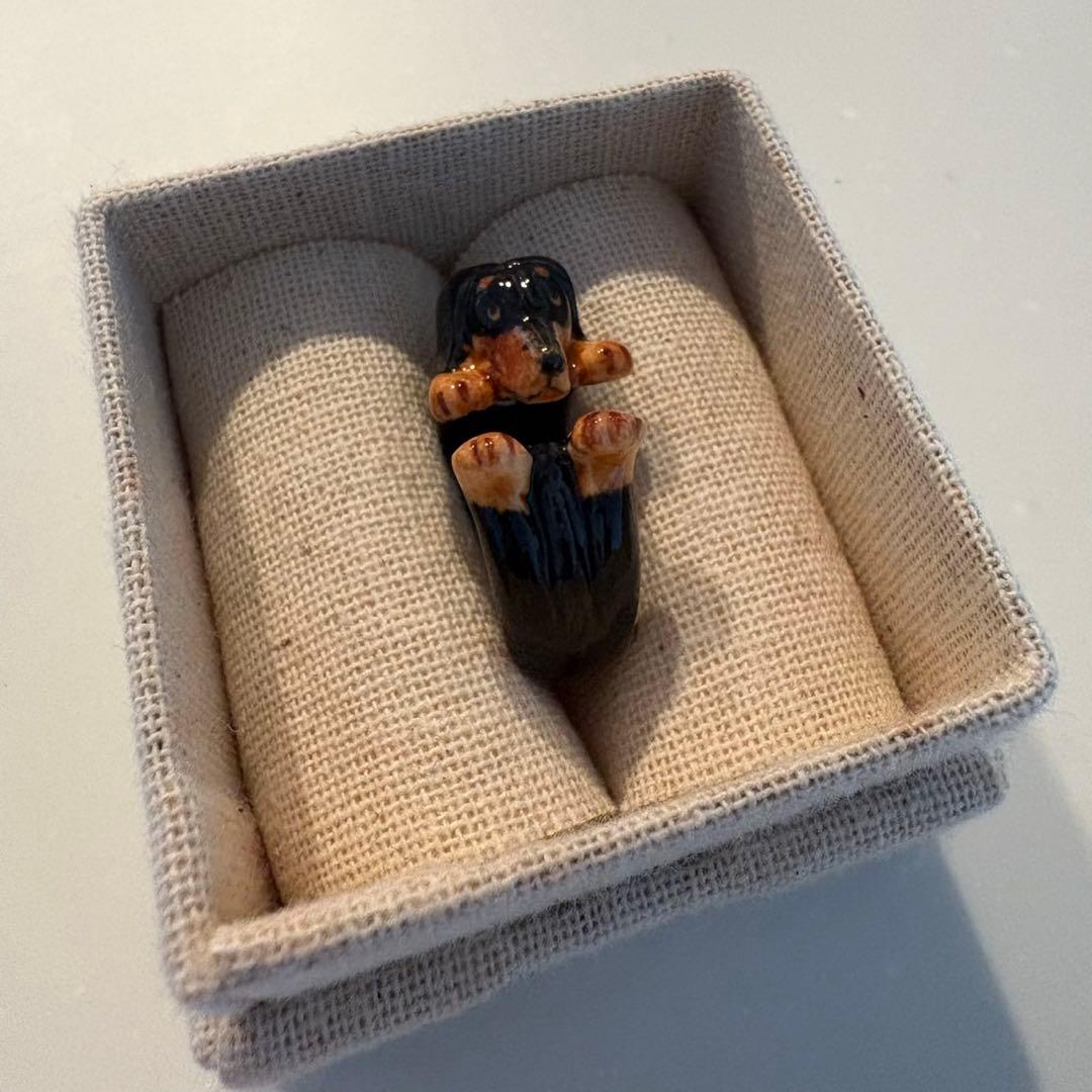 値下げしました　NACH リング ダックスフンドH.P.FRANCE