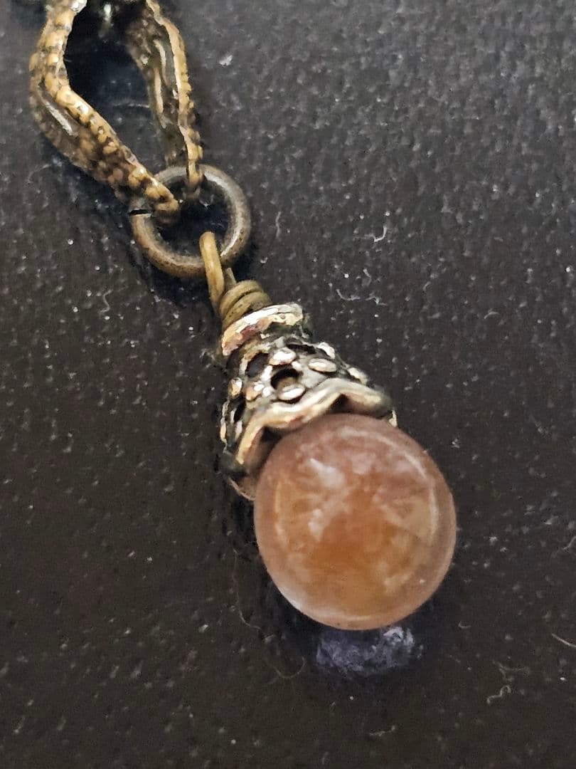 【お値下げ】サフィレット　サフィリーン　一粒のペンダント