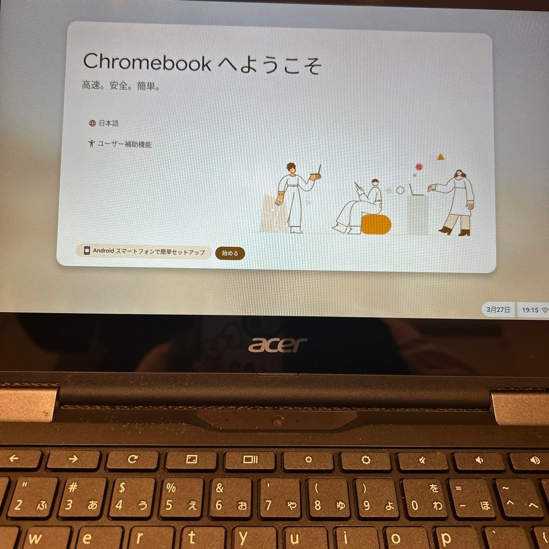 Acer Chromebook R752 充電器付き