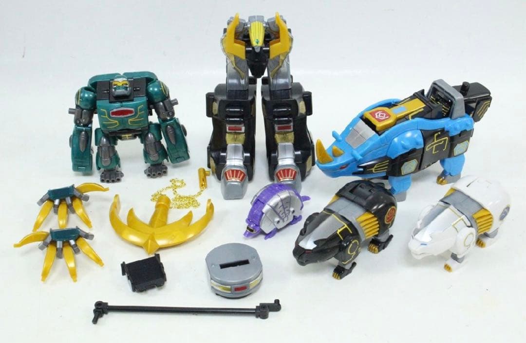 SMPガオレンジャー ガオマッスル& ガオライノス&ガオマジロ