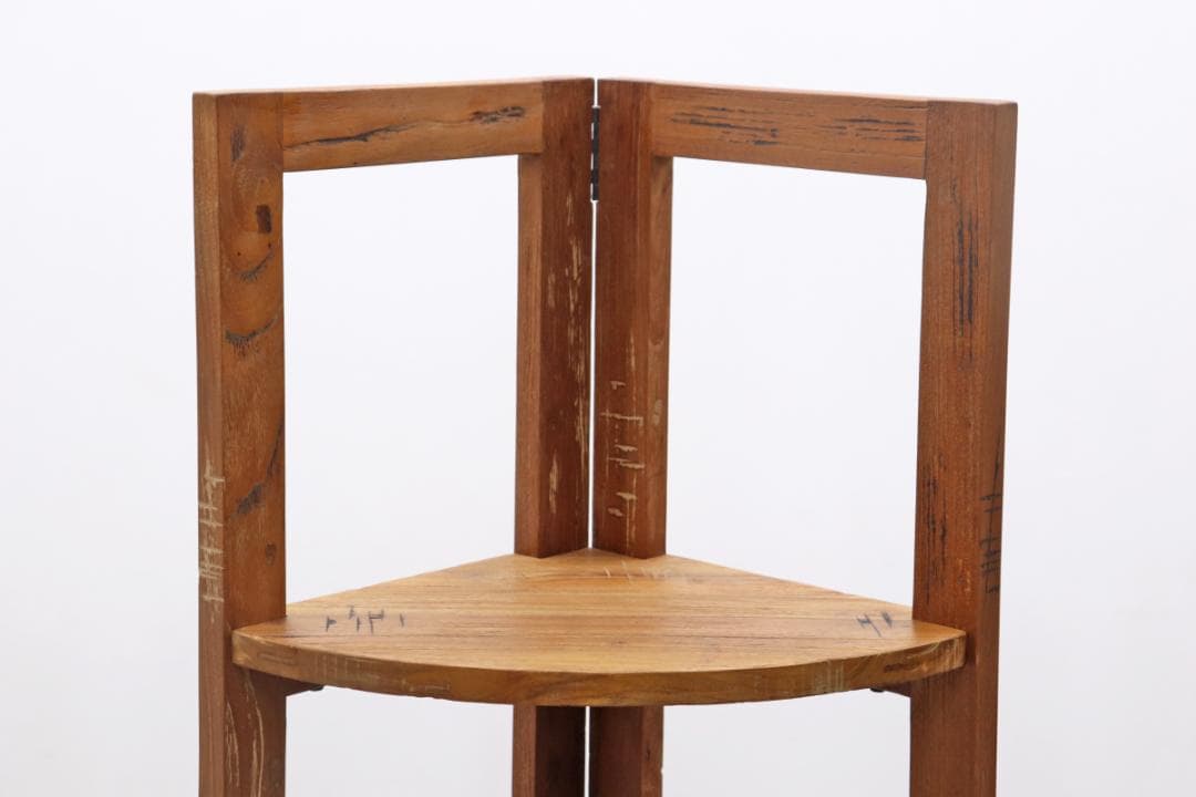 アクメファニチャー TROY トロイ チーク 無垢 古材 コーナーシェルフ