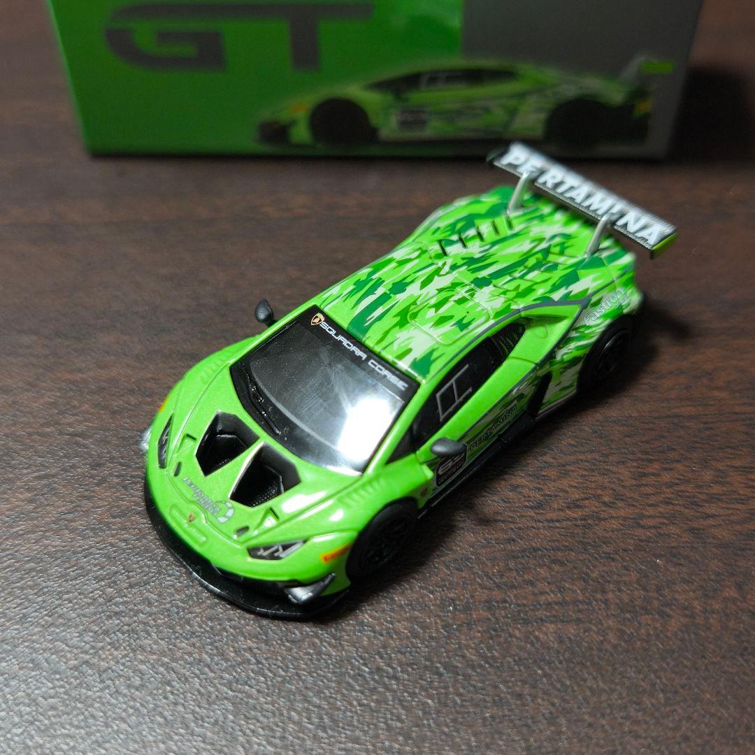 MINI GT ランボルギーニ ウラカン GT3 EVO プレゼンテーション 左