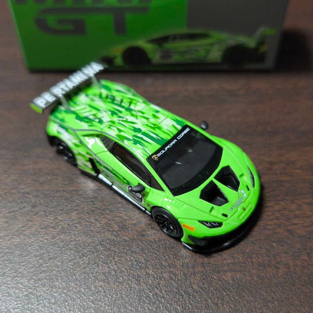 MINI GT ランボルギーニ ウラカン GT3 EVO プレゼンテーション 左