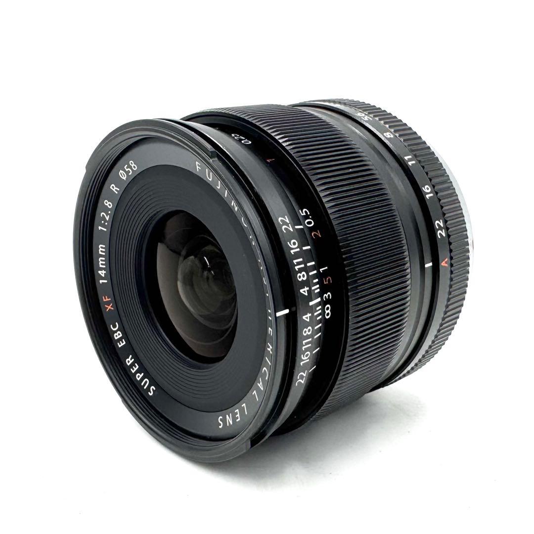 美品 FUJIFILM フジフィルム XF 14mm F2.8 R 単焦点レンズ