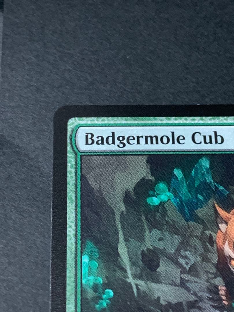 MTG アナグマモグラの仔 Badgermole Cub 英語版　ノンフォイル