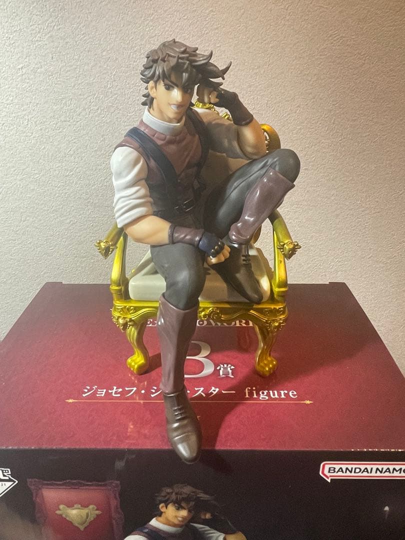 ジョジョ1番くじ　B賞　ジョセフ・ジョースター フィギュア
