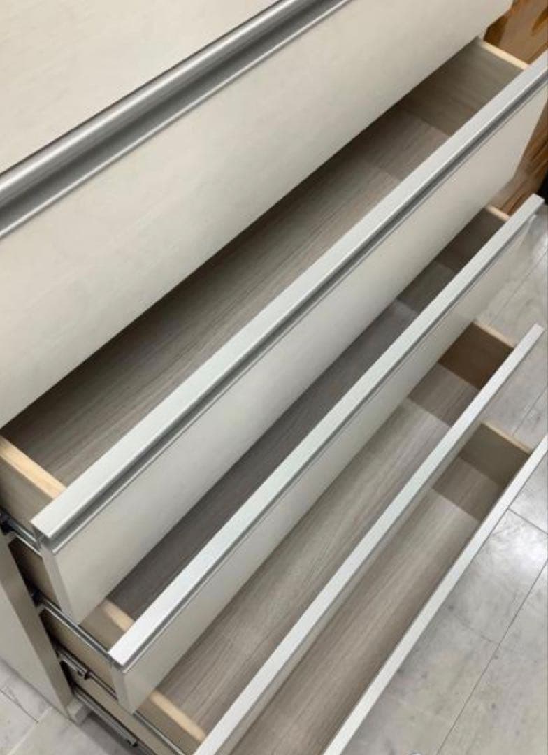 ホワイト 7段 チェスト