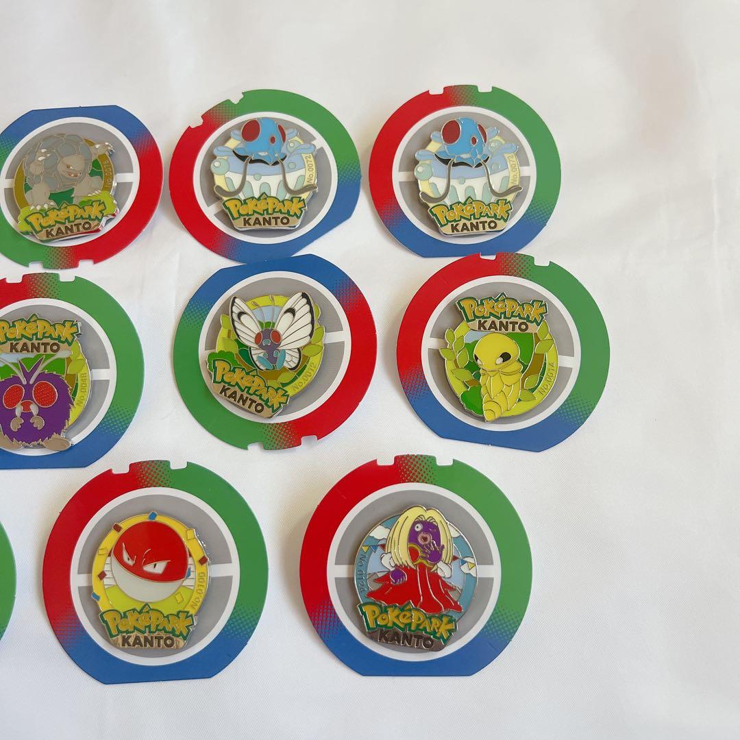 【新品】ポケパークカントー限定 ピンバッジ　11個セット