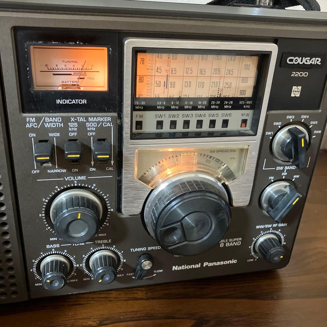 ラジオ　B C Lラジオ　パナソニック　COUGAR RF2200