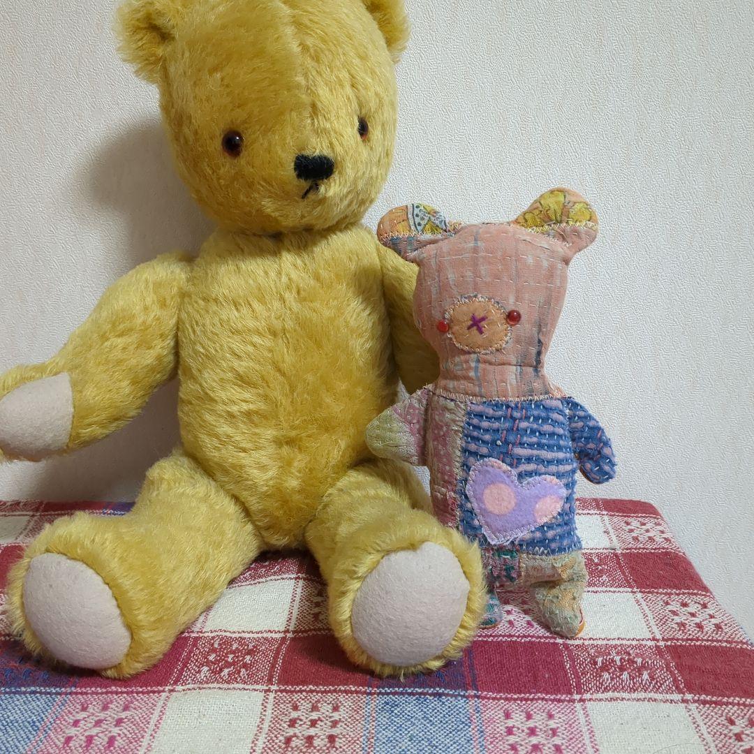 タイムSALE4日まで400円引き　テディベア　1体　ラリーキルトぬいぐるみ1体