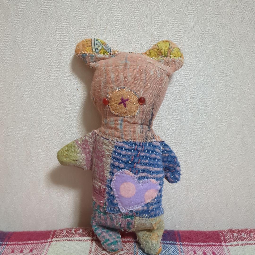 タイムSALE4日まで400円引き　テディベア　1体　ラリーキルトぬいぐるみ1体