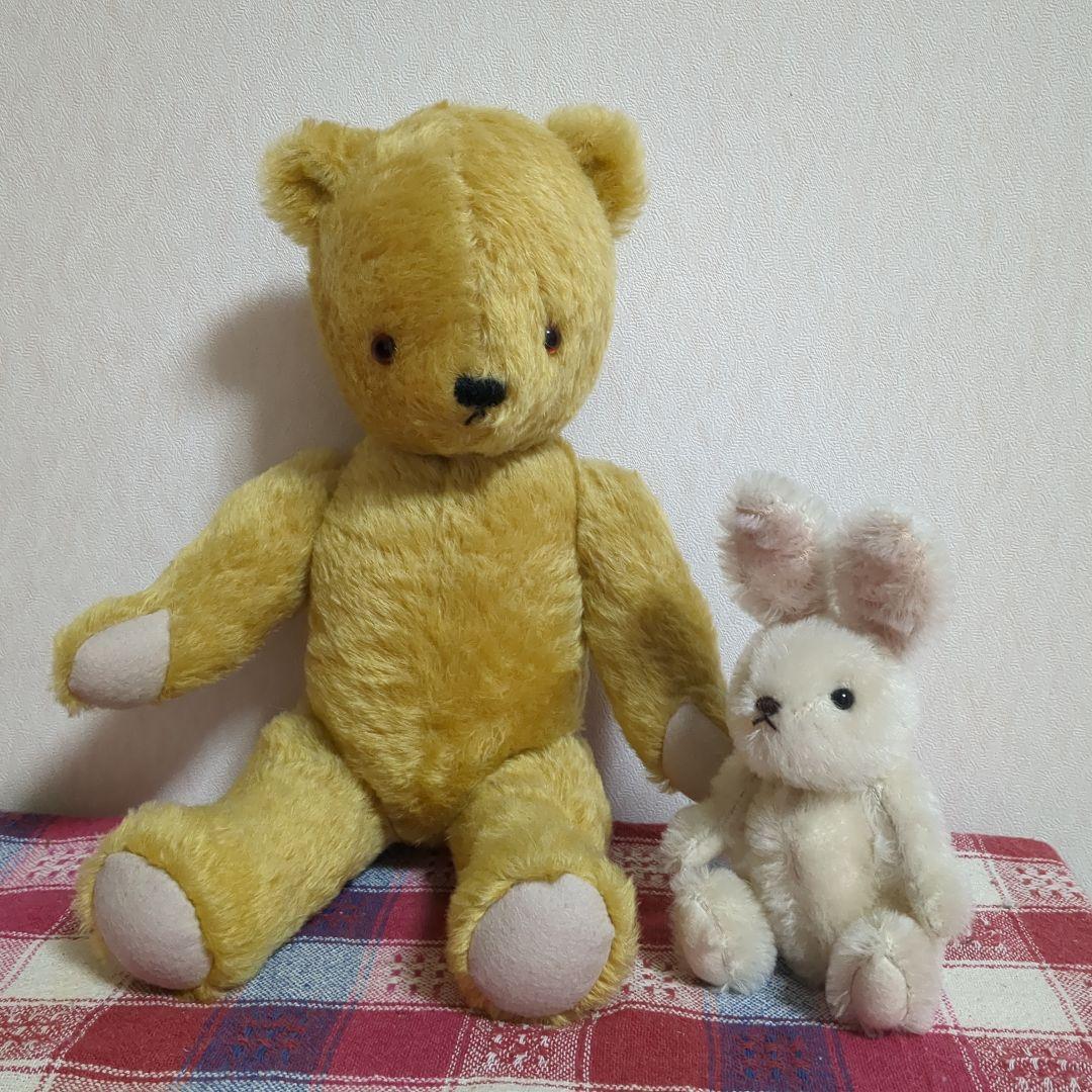 タイムSALE4日まで400円引き　テディベア　1体　ラリーキルトぬいぐるみ1体