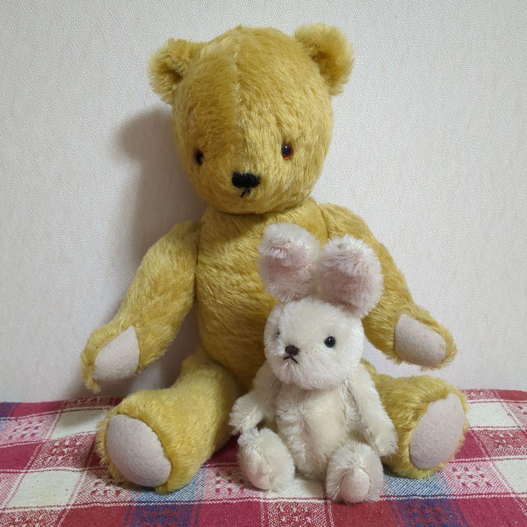 タイムSALE4日まで400円引き　テディベア　1体　ラリーキルトぬいぐるみ1体